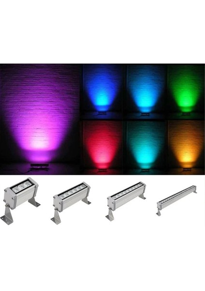 18x1 50 cm Wallwasher Osram Çipli modelleri
