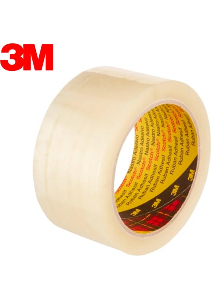 3m 371 Şeffaf Koli Bandı 45mm x 100m - 1 Adet