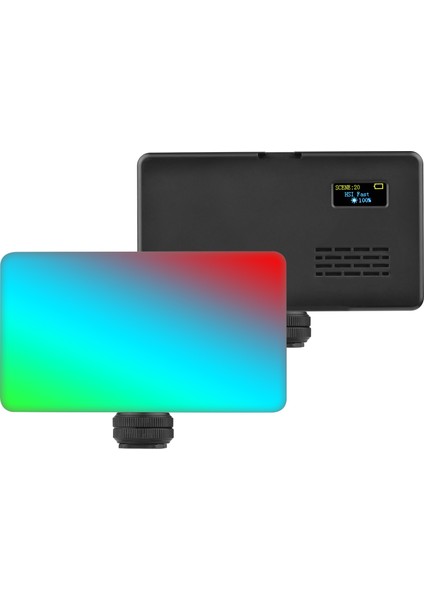 Cep Rgb Video Işığı LED Dolgu Işığı 2500K-9000K Kısılabilir (Yurt Dışından)