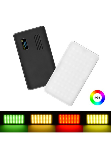 Cep Rgb Video Işığı LED Dolgu Işığı 2500K-9000K Kısılabilir (Yurt Dışından) fırsatları