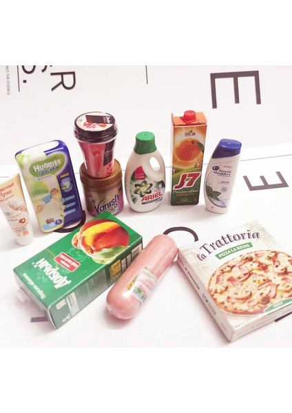 STIL26 Stili 1 Adet Yeni Minyatür Dollhouse Pretend Food Ale Süpermarket Minyatür Gıda Dollhouse Dekor Için Kitd Oyuncaklar (Yurt Dışından) fiyatları
