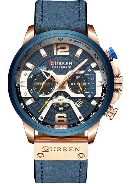 Curren / Karien Yeni 8329 Erkek Saati Iş Kemeri Saati (Yurt Dışından)
