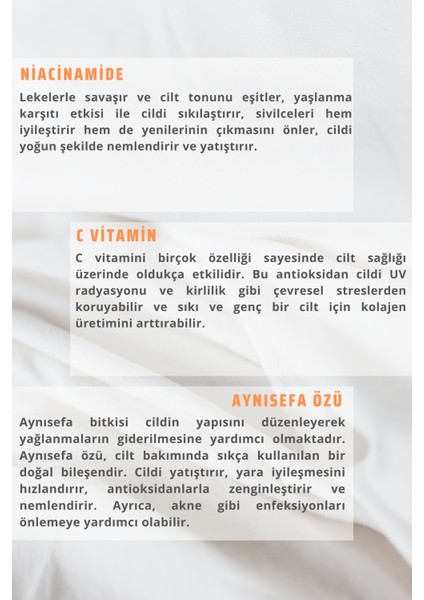 Ethereal Leke Karşıtı C Vitaminli Pro-complex Yüz Serumu 30 ml (GECE KULLANIM İÇİN) fiyatları