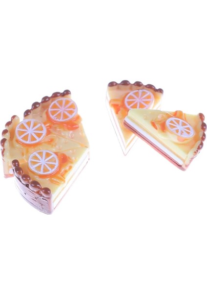 Gök Mavisi Tarzı 1- Sahte Çilekli Kek Gıda Reçine Flatback Düz Geri Cabochon Kawaii Dıy Reçine Zanaat Dekorasyon Dollhouse Minyatür (Yurt Dışından)