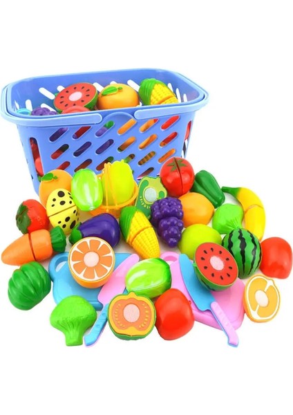 Et Plastik Gıda Oyuncak Oyna Pretend Meyve Sebze Gıda Kesme Çocuklar Için Yapay Mutfak Oyuncakları Oyna Pretend En Iyi Hediyeler (Yurt Dışından)