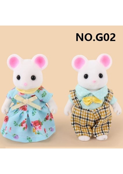 G02 Stili 1:12 Miniatura Dollhouse Mobilya Oyuncak Bebek Bebek Dıy Orman Aile Villa Dalgalanma Yatak Takımları Banyo Oyuncakları Kız Hediyeleri (Yurt Dışından)