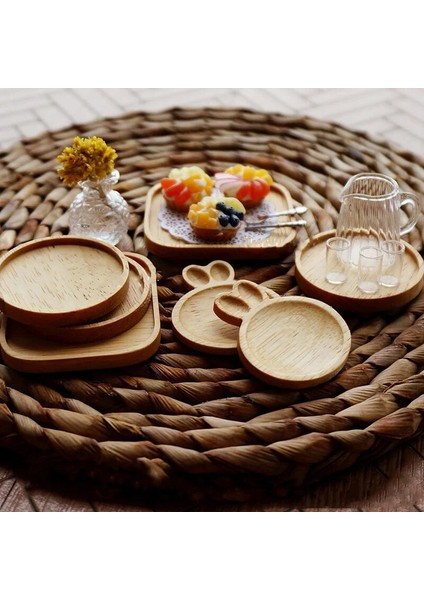 1 Adet Stil5 Stil Yeni Dollhouse Minyatür Gıda Mi Ahşap Veya Bjd OB11 Için Ekmek Kek Tepsisi, Blyth Bebek Evi Mobilya Decration Oyuncaklar (Yurt Dışından)