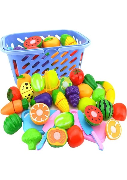 Et Plastik Gıda Oyuncak Oyna Pretend Meyve Sebze Gıda Kesme Çocuklar Için Yapay Mutfak Oyuncakları Oyna Pretend Hediyeler (Yurt Dışından) modelleri