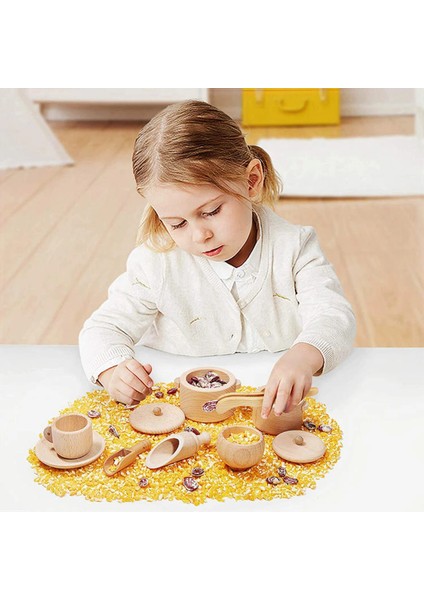 Resimde Görüldüğü Gibi 6 Stil Duyusal Çöp Kutusu Araçları Montessori Oyuncaklar Ahşap Çanak Oyuncaklar Mini Ahşap Kepçe Transfer Çalışması Için Ahşap Maşa Ince Motor Öğrenme (Yurt Dışından)