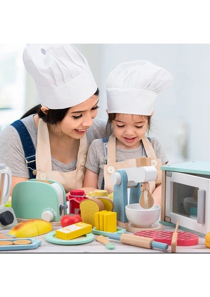 No.1 Tarzı Mutfak Oyun Oyuncak Ahşap Simülasyon Kahve Makinesi Tost Makinesi Mikser Sıkacağı Evi Erken Öğrenme Eğitici Oyuncaklar Hediye (Yurt Dışından) modelleri