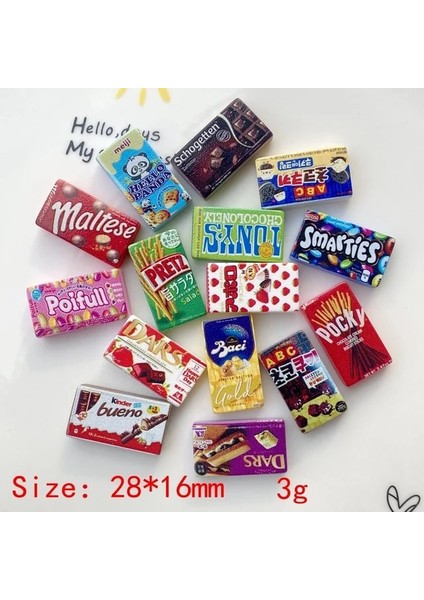 10 Adet Stil 6 Stil Lot Mini Şeker Modeli Dollhouse Mutfak Minyatür Gıda Oyuncak Için Bjd Pullip Blyth Bebek Oyuncakları Aksesuarları (Yurt Dışından)