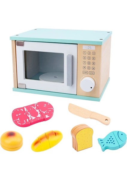 Mr Sıkacağı Stili Pretend Mutfak Ahşap Pişirme Oyuncak Simülasyon Kahve Makinesi Tost Makinesi Gıda Mikser Çocuk Noel Hediyeleri Için Erken Eğitim (Yurt Dışından)