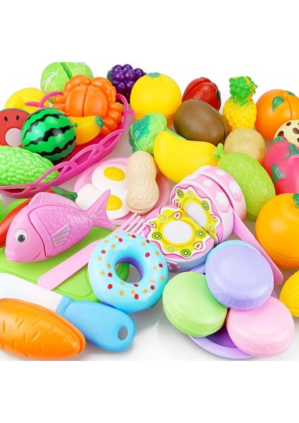 Brokoli Tarzı Yeni Kesme Meyve Sebze Oyuncak Oyna Pretend Mutfak Oyuncaklar Oyun Evi Minyatür Plastik Pişirme Gıda Çocuk Kız Eğitici Hediye (Yurt Dışından)