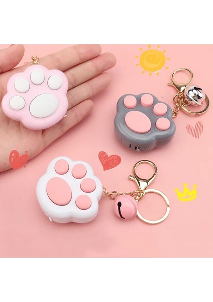 1 Adet Rastgele Stil Kawaii Fidget Oyuncaklar Mini Kedi Paw Oyunu Anahtarlık Çocuklar Yetişkinler Için LED Elektronik Hafıza Oyunları Anksiyete Stres Giderici Oyuncaklar Juguetes (Yurt Dışından)