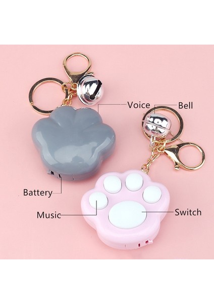 1 Adet Rastgele Stil Kawaii Fidget Oyuncaklar Mini Kedi Paw Oyunu Anahtarlık Çocuklar Yetişkinler Için LED Elektronik Hafıza Oyunları Anksiyete Stres Giderici Oyuncaklar Juguetes (Yurt Dışından)