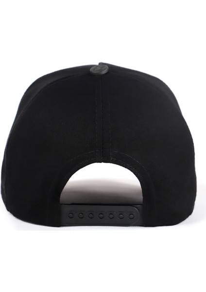 Black Börk Blackbörk V1 Baseball Kurt - 3 Kod Logolu Unisex Siyah-Camel Siperli Şapka (Cap)