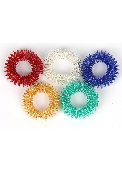 5 Adet Tarzı Spikey Fidget Oyuncaklar Akupunktur Stres Giderici Set Sessiz Metal Antistres Parmak Yüzük Yetişkinler Çocuklar Duyusal Masa Oyunları (Yurt Dışından) indirimleri