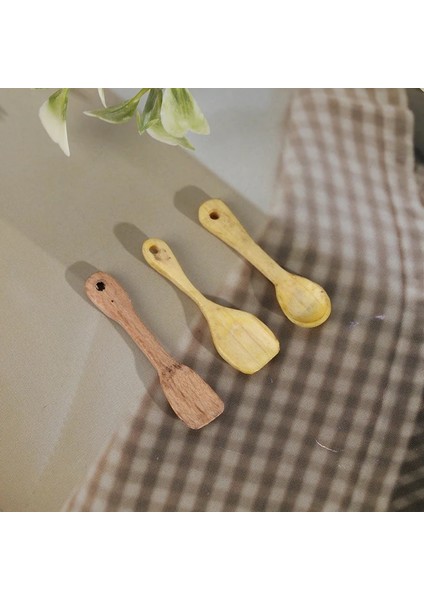 3 Adet Tarzı 1:12 Evcilik Minyatür Mini Farklı Çeşit Kürek Çorba Kaşığı Mutfak Aletleri Dollhouse Dekorasyon Için (Yurt Dışından)