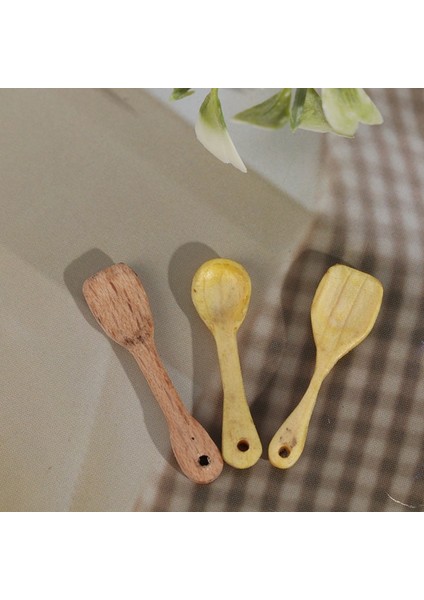 3 Adet Tarzı 1:12 Evcilik Minyatür Mini Farklı Çeşit Kürek Çorba Kaşığı Mutfak Aletleri Dollhouse Dekorasyon Için (Yurt Dışından)