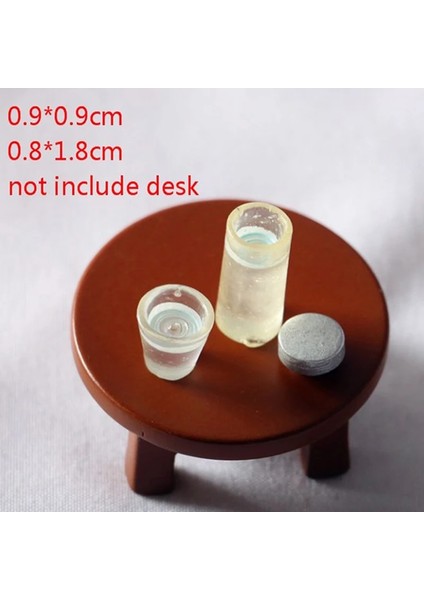 As Picture Shows Dollhouse Mini Ahşap Mobilya Bebekler Oyuncak Ev Mini Yatak Odası Takımı Dıy Miniatura Dollhouse Mobilya Çocuklar Için (Yurt Dışından)