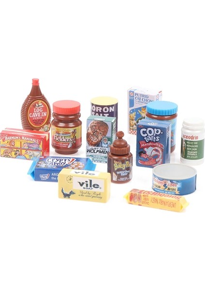 Yeşil Stil 1 Adet Rastgele Bebek Evi Süpermarket Günlük Ihtiyaçlar Blyth Bebek Için Minyatür Gıda Mutfak Dekor Aksesuarları Oyna Pretend (Yurt Dışından)