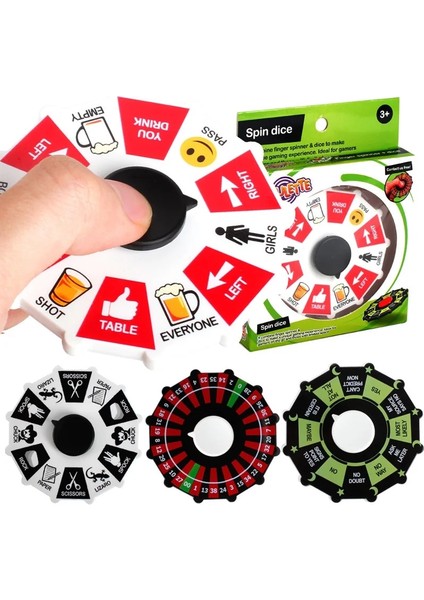 Bir Stil Fortune Roulette Wheel Fidget ve Lucky Wheelers In Turntable Hand Er Stres Giderici Oyuncaklar (Yurt Dışından) fiyatları