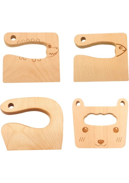Stil Bir Stil Ahşap Çocuk Bıçağı Pişirme Oyuncaklar Güvenli Bıçaklar Kesme Meyve Sebze Doğrayıcı Mutfak Oyuncak Montessori Yeni Yürümeye Başlayan Çocuklar Için Eğitim Araçları (Yurt Dışından) fırsatları