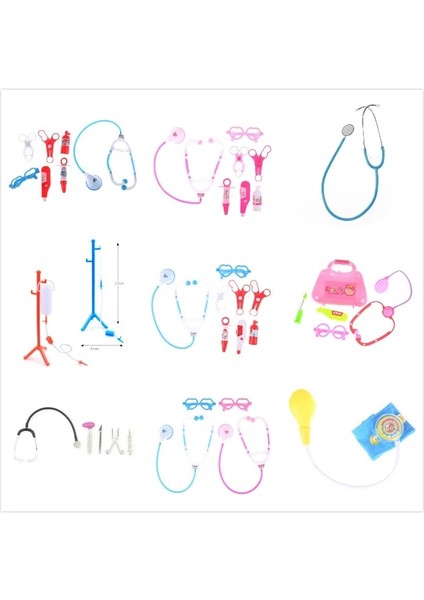 1 Adet Rastgele Stil Stetoskop Çocuk Oyna Pretend Doktor Hemşire Oyuncak Seti Taşınabilir Bavul Tıbbi Kiti Çocuklar Eğitici Rol Oynamak Klasik Oyuncaklar (Yurt Dışından) fiyatları