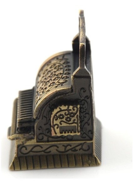 Kırmızı Stil 2022 Yeni Vintage Metal Yazarkasa Bebek Ev Dekorasyonu Için 1:12 Evcilik Mobilyası Minyatür Aksesuarlar (Yurt Dışından)