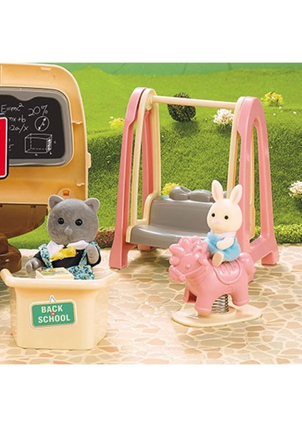 8pcs-A Tarzı Orman Aile Dollhouse Mobilya Yeni Bebek Evi Aksesuarları Slayt Minyatürler Eğlence Parkı Miniture Acessories Futbol (Yurt Dışından) indirimleri