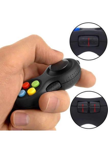 No.6 Tarzı 1 Adet Oyun Fidget Pad Stres Giderici Sıkmak Eğlenceli Sihirli Masa Oyuncak Kolu Oyuncaklar Tahliye Basınç Oyuncak Gökkuşağı Garip-Şekil Bulmacalar (Yurt Dışından)