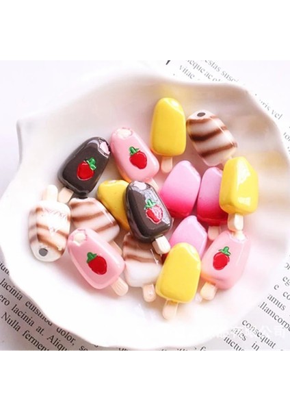 Rastgele 5 Adet Tarzı 5 Adet Dollhouse Minyatür 1:12 1:6 Ölçekli Dondurma Mutfak Gıda Popsicle Gıda Pretend Dollhouse Dekor Bebek Mutfak Oyuncaklar Için (Yurt Dışından)