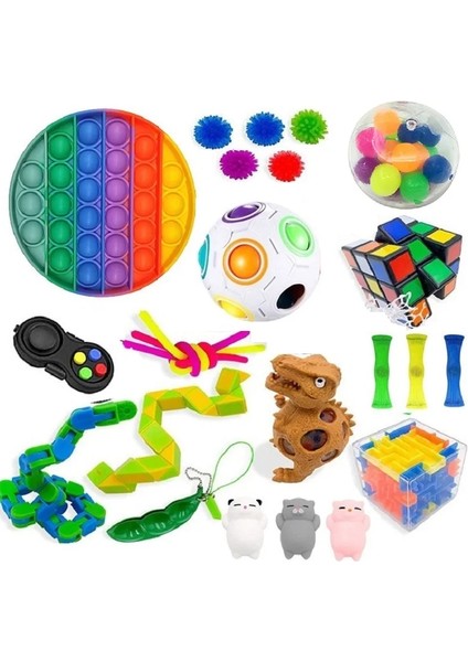 3 Adet Tarzı 73 Stiller Üst Fidget Oyuncaklar Paketi Anti Stres Oyuncak Seti Yetişkin Çocuklar Için Mermer Kabartma Hediye Duyusal Antistres Kabartma Figet Oyuncak Kutusu (Yurt Dışından)