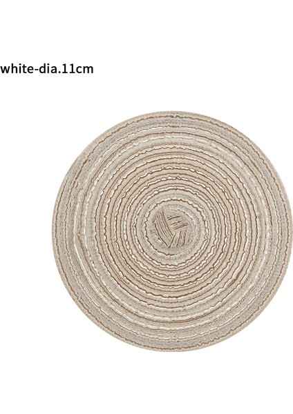Beyaz DIA.11CM Tarzı 1:12 Türk Tarzı Dollhouse Halı Çiçek Mat Oyun Evi Dekor Zemin Kaplamaları Minyatür Dokuma Kilim Bebek Aksesuarları (Yurt Dışından)