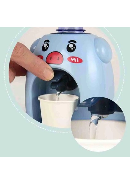 B Tarzı Çocuk Su Sebili Simülasyon Evi Içecek Su Kız Kırmızı Paket Mini Sevimli Net Makine Oyuncak Küçük Eğlenceli Domuz F6O1 (Yurt Dışından)
