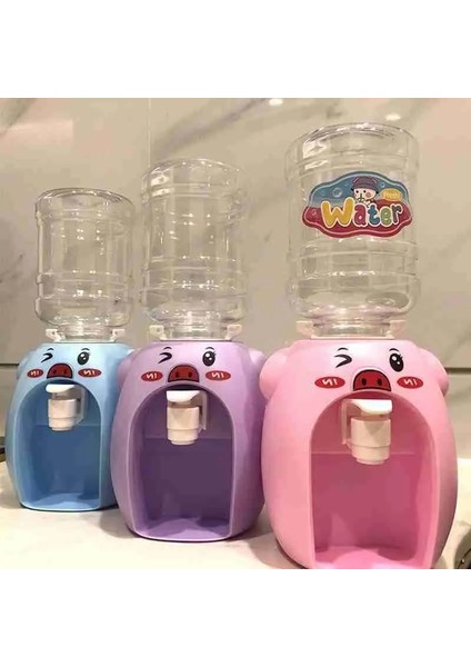 B Tarzı Çocuk Su Sebili Simülasyon Evi Içecek Su Kız Kırmızı Paket Mini Sevimli Net Makine Oyuncak Küçük Eğlenceli Domuz F6O1 (Yurt Dışından)