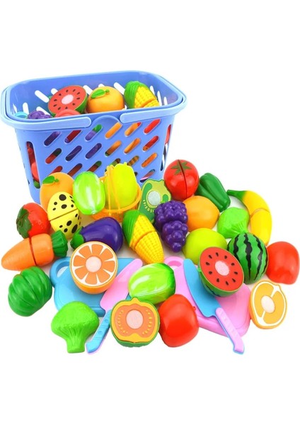 12 Adet Tarzı Pcsset Seçin Plastik Mutfak Oyuncakları Rol Yapma Meyve Sebze Oyuncak Kesme Gıda Çocuklar Mutfak Oyun Oyuncak Pretend (Yurt Dışından)