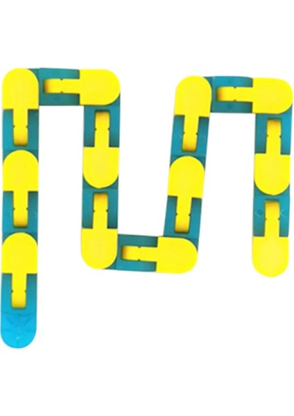 D Stili Yeni Renkli Tuhaf Parçalar 2'si 1 Arada Fidget El-Spinner Duyusal Oyuncak Anti-Tress Rölyef Döndür Bisiklet Zinciri Tuhaf Parçalar Fidget Oyuncaklar (Yurt Dışından)