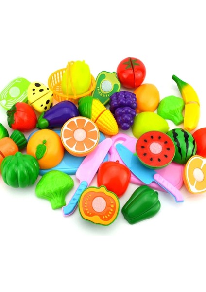 4 Adet Set Stili Çocuklar Mutfak Plastik Gıda Oyuncak Dıy Kek Oyuncak Kesme Meyve Sebze Gıda Çocuklar Için Oyuncaklar Oyna Pretend Eğitici Hediye (Yurt Dışından)