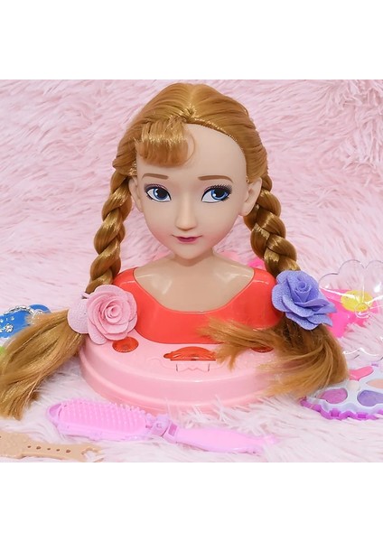 MY338-2 Hediye Stili ile Çocuklar Moda Oyuncak Çocuk Makyaj Pretend Playset Şekillendirici Kafa Bebek Saç Güzellik Oyunu Saç Kurutma Makinesi ile Kızlar Için Doğum Günü Hediyesi (Yurt Dışından) fiyatları
