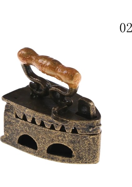No.5 Tarzı 1: 12 Evcilik Minyatür Demir Ütü Masası Bebek Evi Mobilya Dollhouse Odası Dekorasyon Çocuk Kız Oyuncak Hediye (Yurt Dışından)