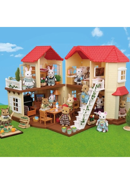 G07 Stili Orman Hayvan Aile Dollhouse Mobilya Minyatür Oyuncaklar Kız Bebek Aksesuarları Yatak Odası Banyo Dollhouse Bebekler Için Kit (Yurt Dışından)