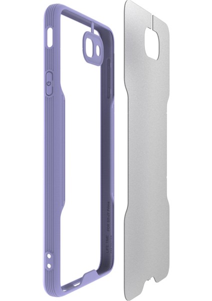 Samsung Galaxy J7 Prime Kılıf Platin Silikon - Pembe 300099
