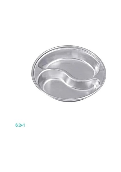 2 Aromalı Tabak Stili Espeotainless Steel Çocuk Evi Mutfak Oyuncakları Pişirme Tencere Çocuklar Mutfak Playset Oynar Rol Yapıyor - Gümüş Figürler (Yurt Dışından)