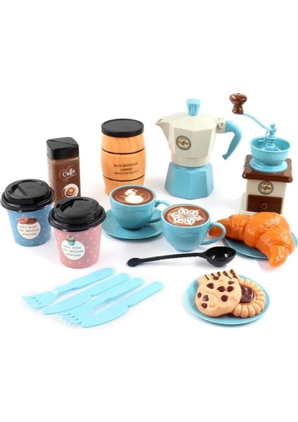 11JJ300711-2 Stili Minyatür Mutfak Oyuncak Dollhouse Aksesuarları Gerçekçi Kahve Makinesi Oyuncak Interaktif Oyna Pretend Çocuk Rol Oynamak Oyuncak (Yurt Dışından)