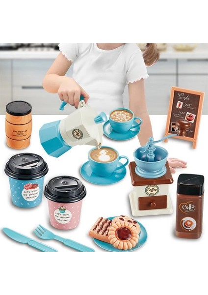 11JJ300711-2 Stili Minyatür Mutfak Oyuncak Dollhouse Aksesuarları Gerçekçi Kahve Makinesi Oyuncak Interaktif Oyna Pretend Çocuk Rol Oynamak Oyuncak (Yurt Dışından) fırsatları