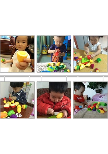 12 Adet Tarzı 1 Takım Çocuk Oyun Evi Oyuncak Kesim Meyve Plastik Sebzeler Mutfak Bebek Klasik Çocuk Oyuncakları Playset Eğitici Oyuncaklar Pretend (Yurt Dışından) fırsatları