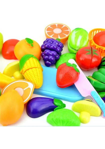 12 Adet Tarzı 1 Takım Çocuk Oyun Evi Oyuncak Kesim Meyve Plastik Sebzeler Mutfak Bebek Klasik Çocuk Oyuncakları Playset Eğitici Oyuncaklar Pretend (Yurt Dışından) indirimleri