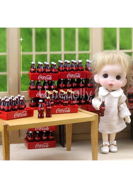 Stil 7 Stil 1 Doze Mini Kola Içecek Dollhouse Minyatür Gıda OB11 Bjd Bebek Içecekler Şişe Mutfak Aksesuarları Oyna Pretend (Yurt Dışından)