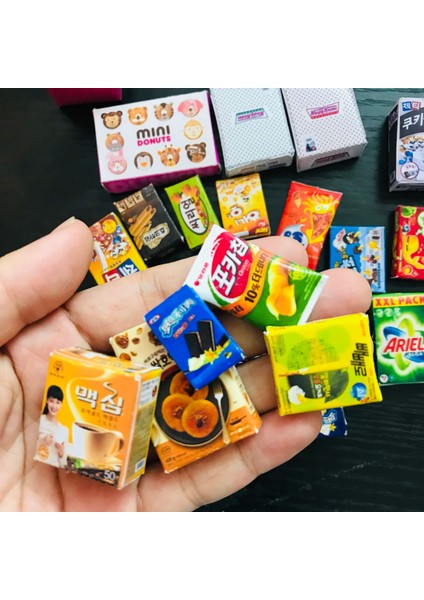 5 Adet STIL12 Stil Yeni Sevimli Minyatür Dollhouse Pretend Gıda Mini Içecek Ölçeği Bebek Evi Dekoru Için Minyatür Gıda Çocuk Oyuncakları (Yurt Dışından)
